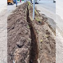 Ручной копка траншей, Черусти