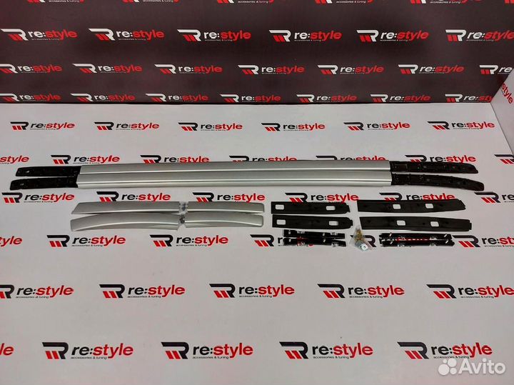 Рейлинги Mitsubishi Outlander с13г Серебро S2049