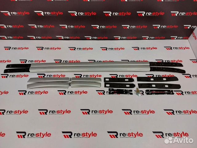 Рейлинги Mitsubishi Outlander с13г Серебро S2049