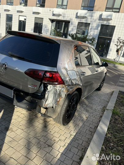 Volkswagen Golf 1.4 AMT, 2015, битый, 217 000 км