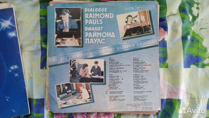 Виниловые пластинки большие