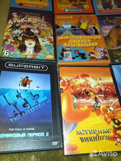 Dvd диски мультфильмы