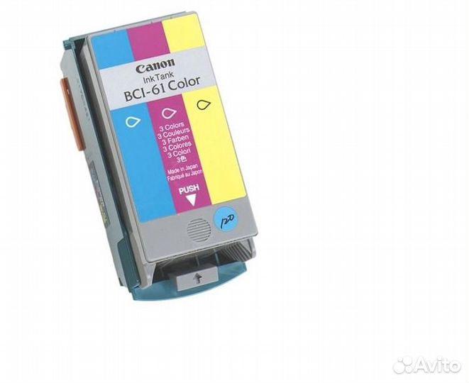 Подлинный Canon BCI-61 цветной картридж