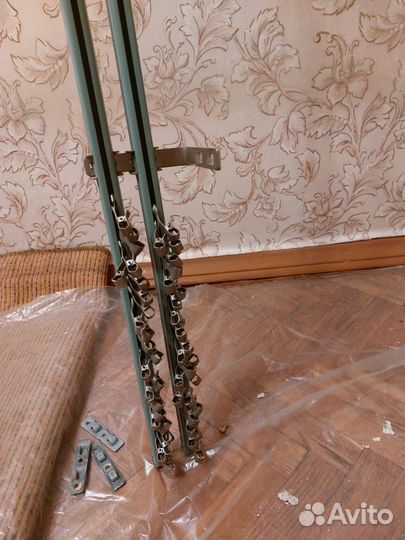 Карниз металлический двухрядный