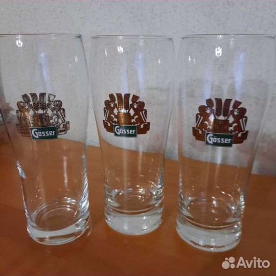 Пивные бокалы фирменные