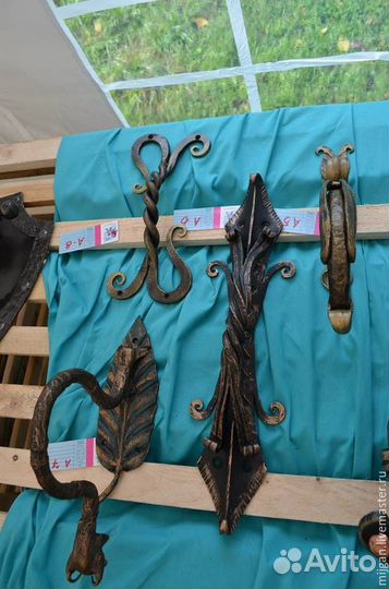 Кованые ручки, мебельная фурнитура