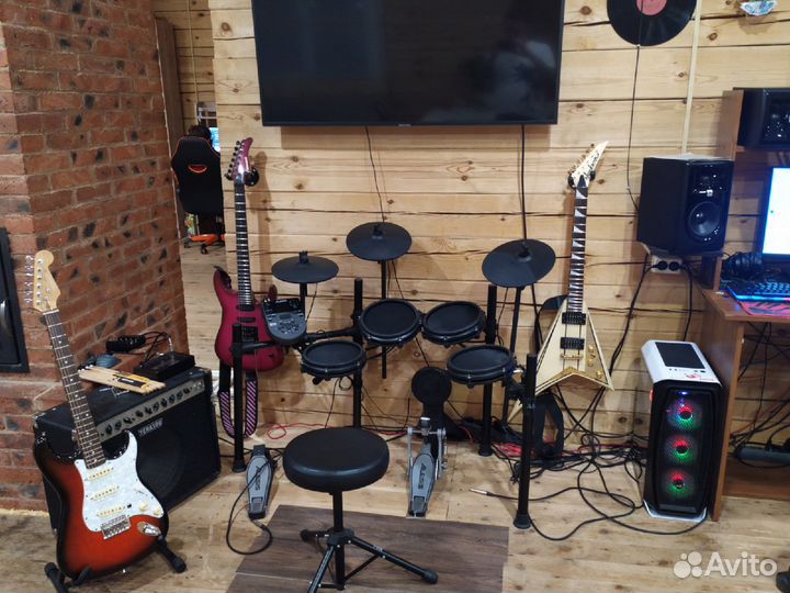 Мощно прокачаный stratocaster