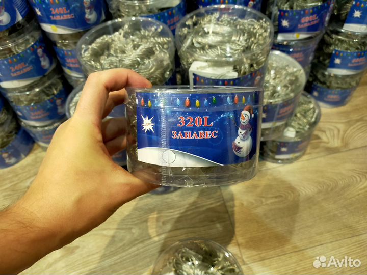 Гирлянда штора/занавес