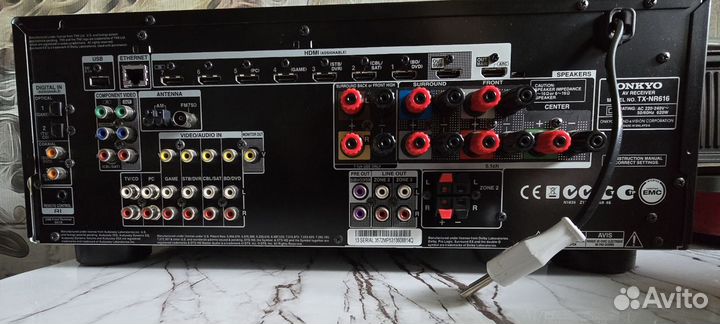 Av ресивер onkyo tx-nr616