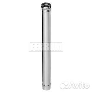 Труба 1м (430/0,8мм) d115 Феррум