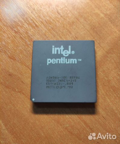 Процессор Intel Pentium A80502100 SY007 CPU 100MHz купить в Омске ...