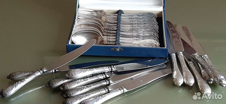 Наборы столового мельхиора СССР зиш (зiш) Классик