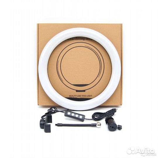 Кольцевая лампа 33см