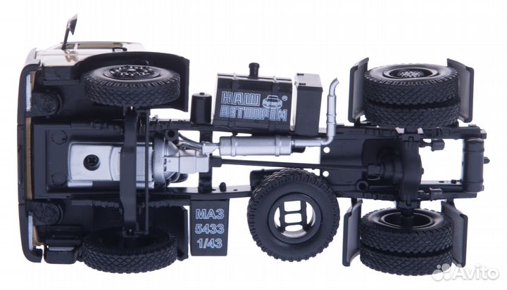 Маз-5433 седельный тягач (1991-1997), бежевый