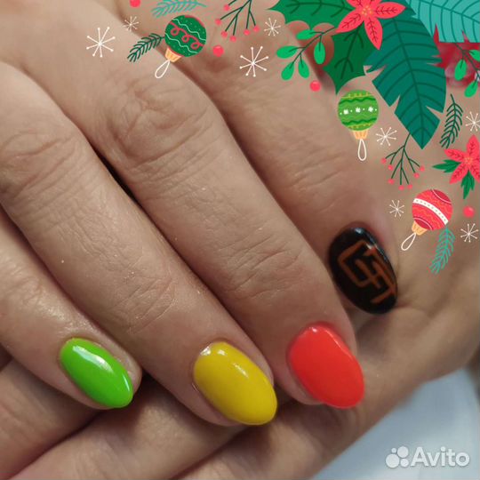 Маникюр Педикюр гель-лак