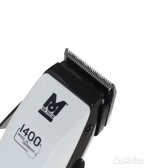 Машинка для стрижки Moser 1400-0310, белый, черный