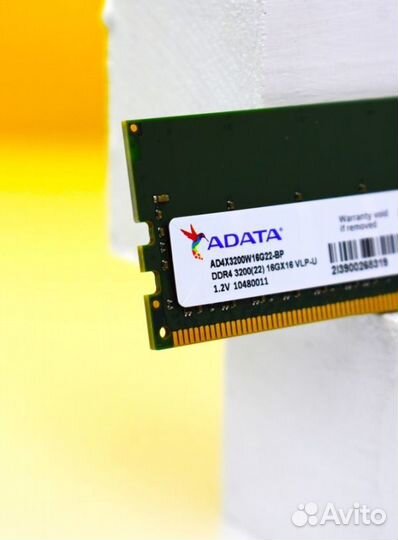 DDR4 3200 MHz 16 GB dimm