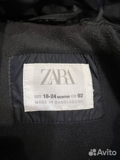 Куртка zara 92