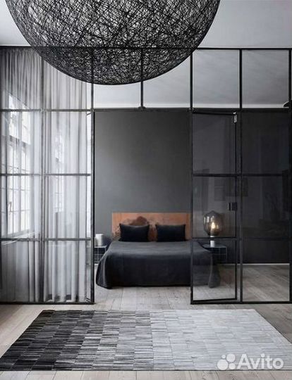 Стеклянные перегородки