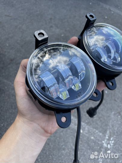 Led туманки priora/газель 50W новые