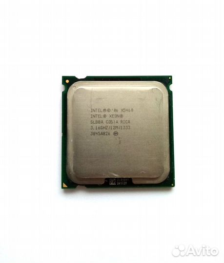 Процессор Intel Xeon x5460 для 775 сокета