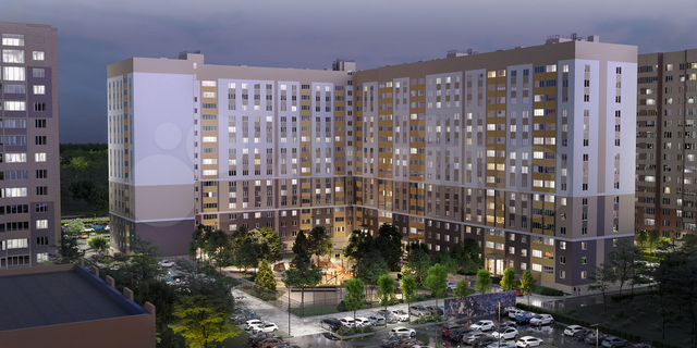 2-к. квартира, 55,2 м², 10/15 эт.