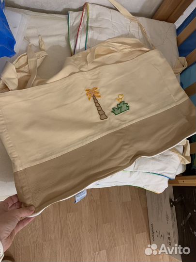 Бортики в кроватку бу