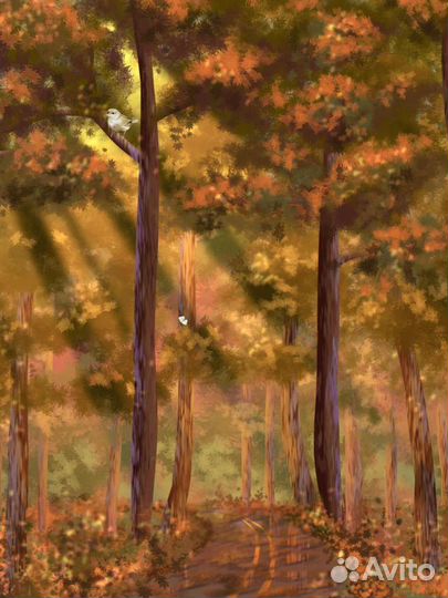 Графический арт или портрет