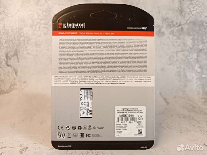 Ssd Kingston-240gb новые