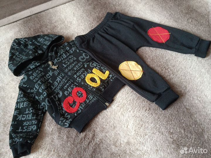 Детский костюм для малыша 3-6мес