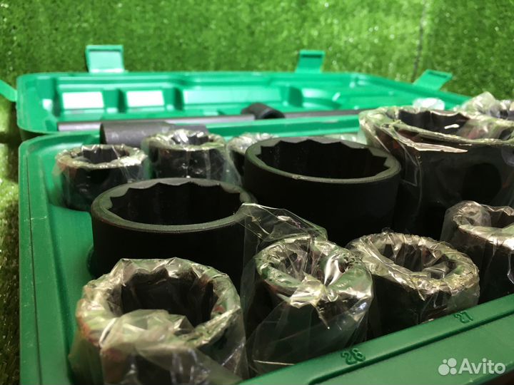 Силовой набор головок для грузовика в чемодане 26