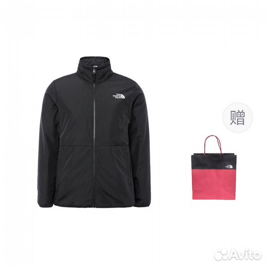 THE north face Windbreaker Jackets Men Black Gift Bag (M)(63)