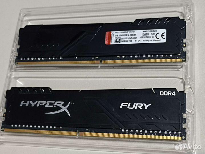 Kingston hyperx fury ddr4 8gb 3200