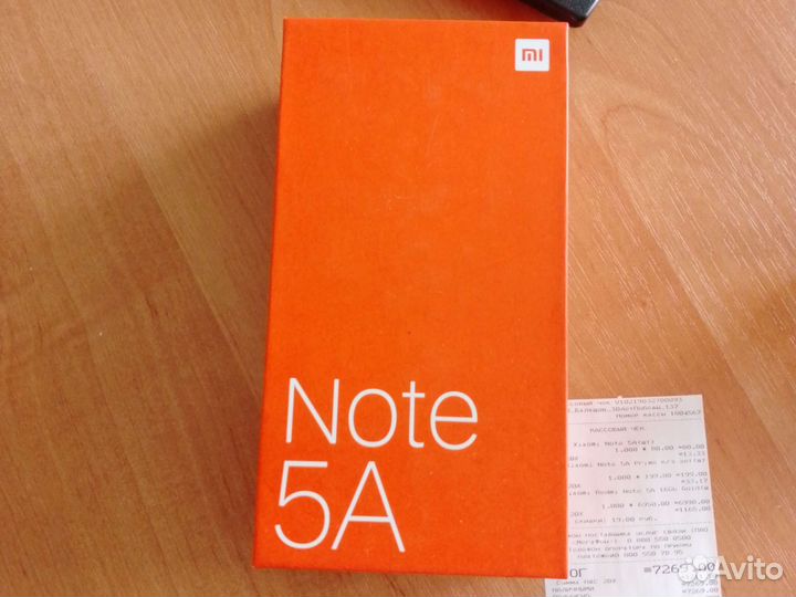 Xiaomi Redmi Note 5A, 2/16 ГБ
