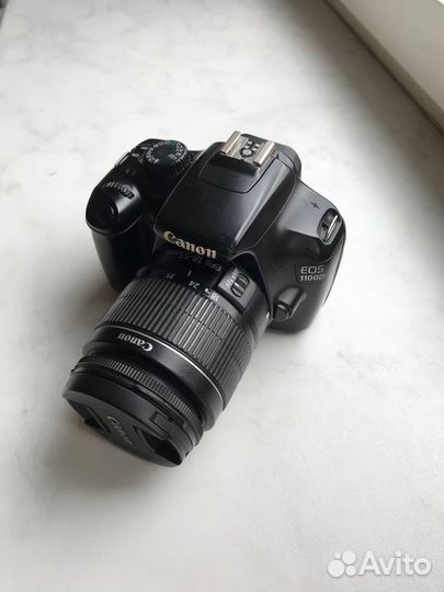 Зеркальный фотоаппарат canon eos 1100d kit