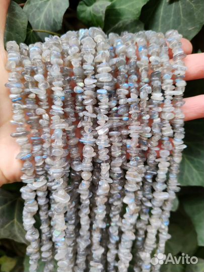 Каменная крошка на нити 40см в асс