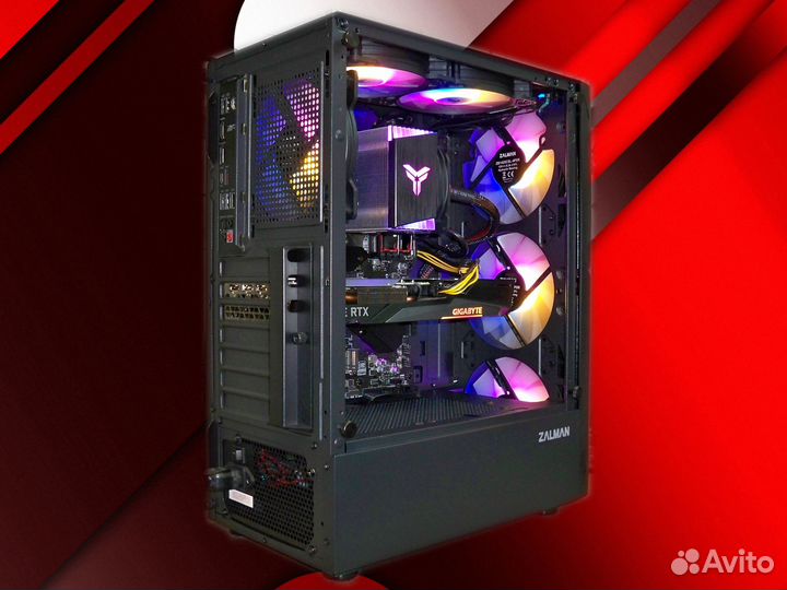 Мощн Игр пк/ i7-10700F/ 16gb/ RTX 3060 12gb/ SSD