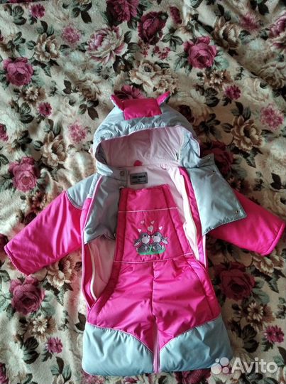 Комбинезон-трансформер для девочки