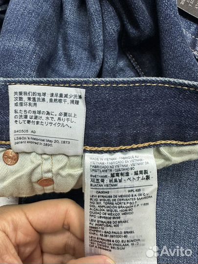 Levis 501 33/34 Оригинал Новые Мужские Джинсы