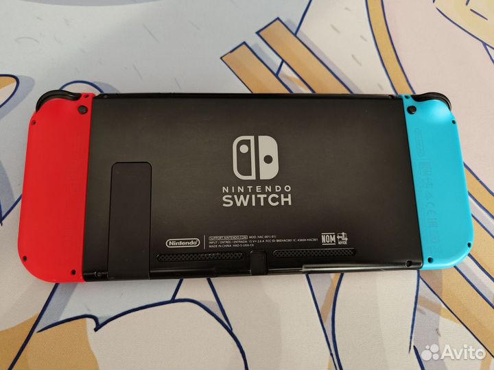 Nintendo Switch V2 прошитая 128гб(picofly)