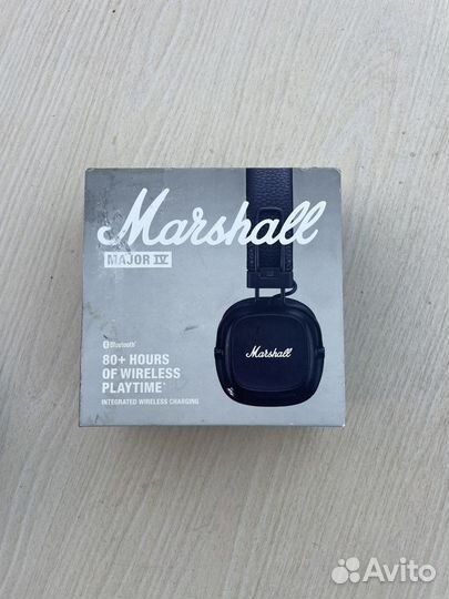 Беспроводные наушники marshall major 4