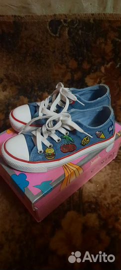 Кеды на девочку