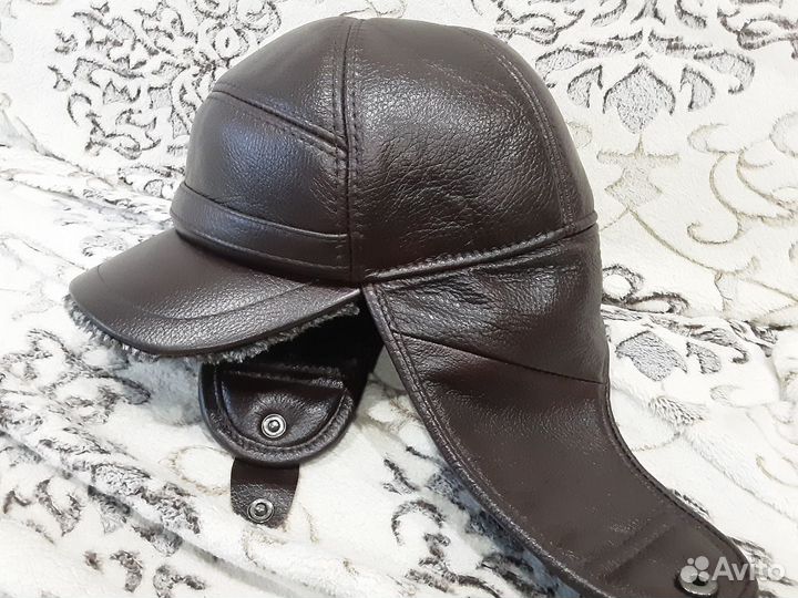 Мужская зимняя шапка ушанка