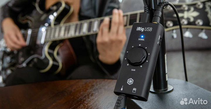 Гитарный звуковой интерфейс IK Multimedia iRig USB