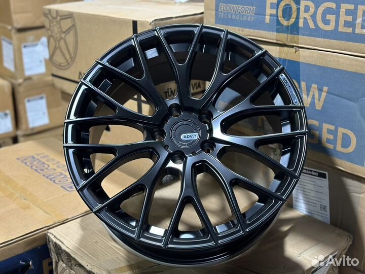 R17 5x108 ADV1 Matt Black