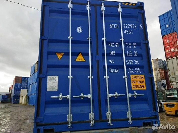 Морской контейнер 40 футов hc