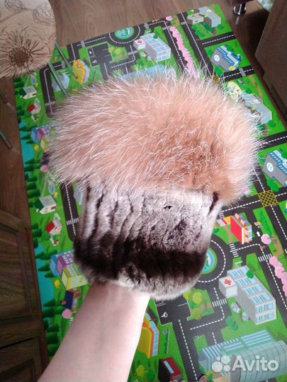 Меховая шапка на зиму