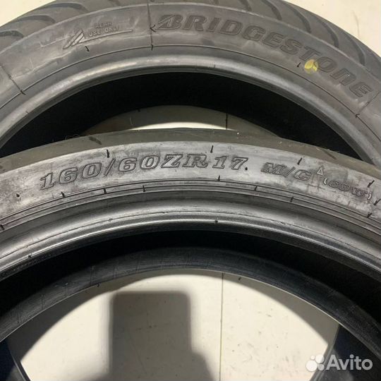 Mотошина Б/У 160 60 ZR17 Dunlop