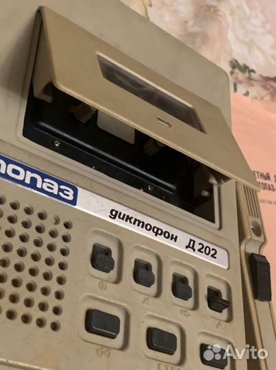 Репортерский диктофон топаз Д 202 С микрофоном И к