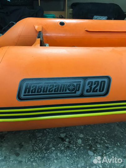 Лодка надувная 320 и мотор Johnson 4